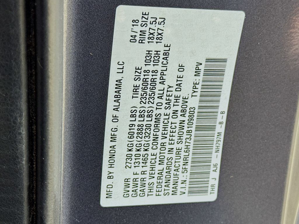 Used Car 2018 Honda Odyssey  Ex-l For Sale Under $25,000 In Austin, Texas