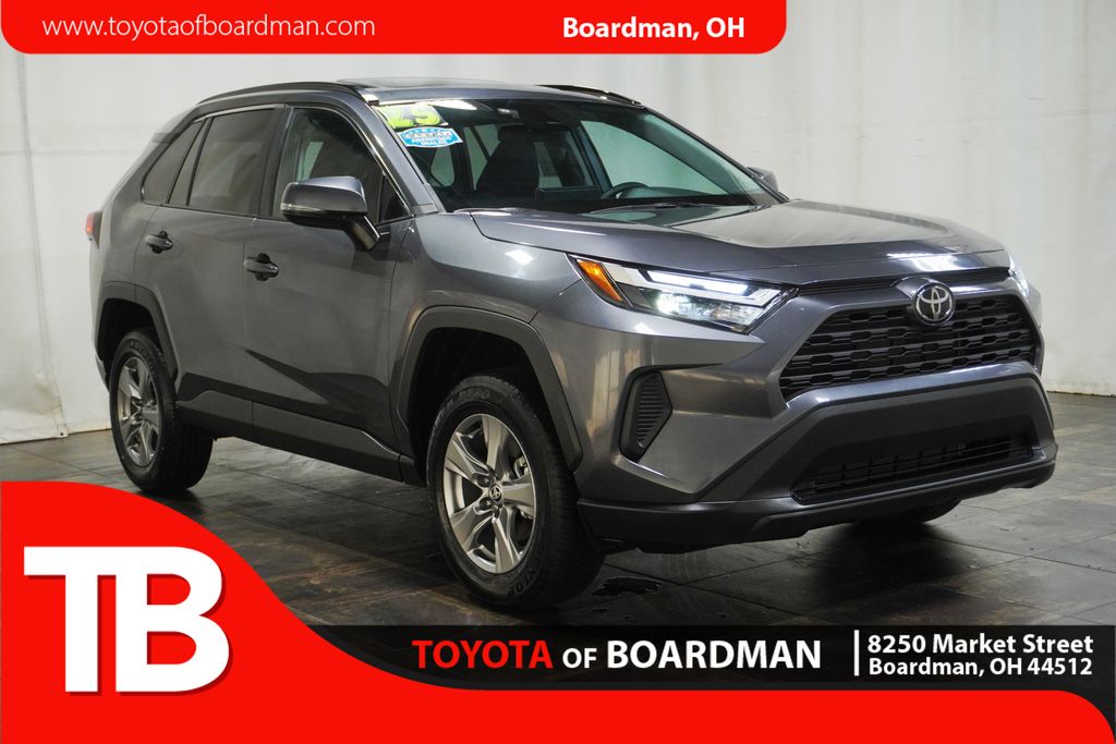 Magnetic Gray Metallic 2025 Toyota RAV4 XLE AWD SUV / Crossover All-Wheel Drive 8-Speed Automatic