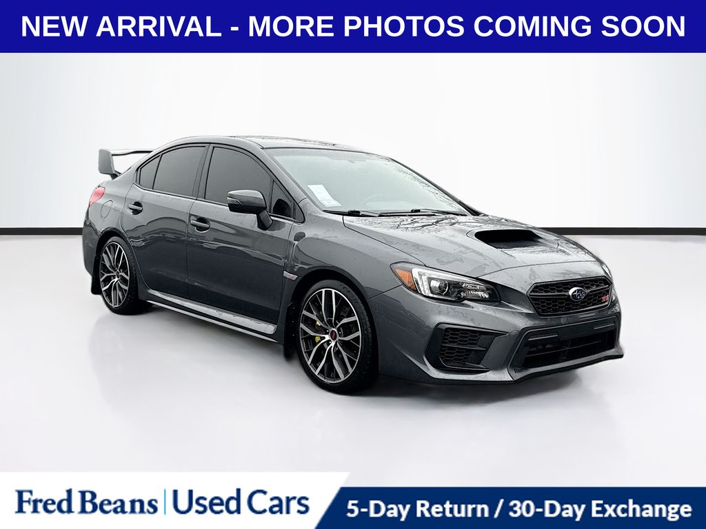 2021 Subaru WRX STI Limited AWD with Low Profile Spoiler