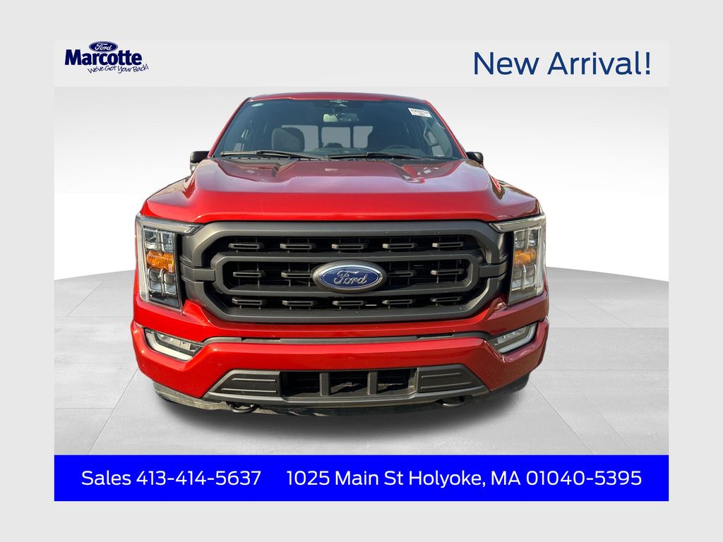 Chili Pepper Red 2023 Ford F-150 Pickup Truck Four-Wheel Drive Automatic
