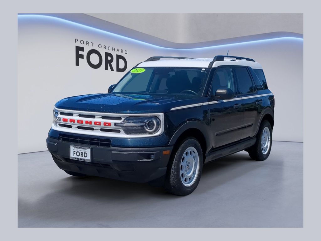 Alto Blue Metallic Tinted Clearcoat 2023 Ford Bronco Sport SUV / Crossover All-Wheel Drive 8-Speed Automatic
