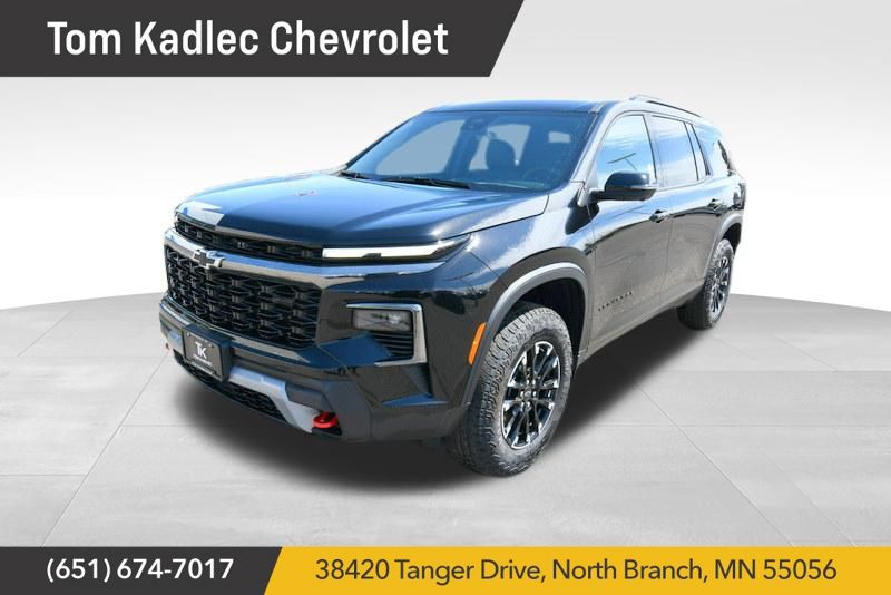 Black 2026 Chevrolet Traverse SUV / Crossover Four-Wheel Drive 8-Speed Automatic