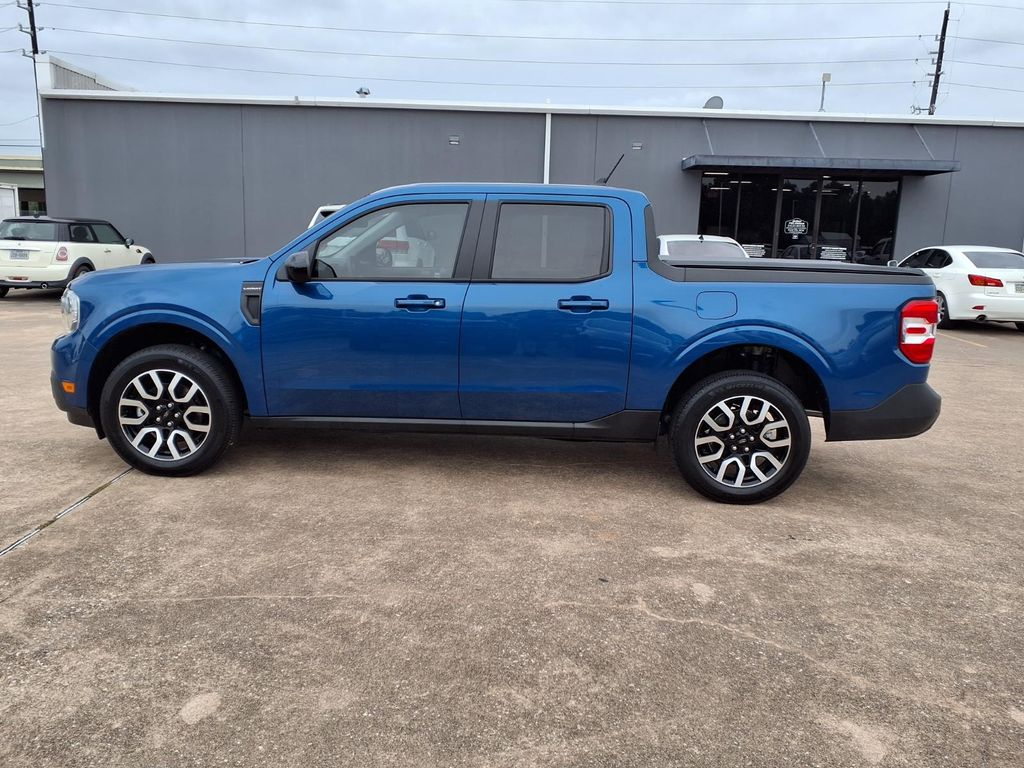 2024 Ford Maverick Lariat Blue at Joe Myers Mazda Kia