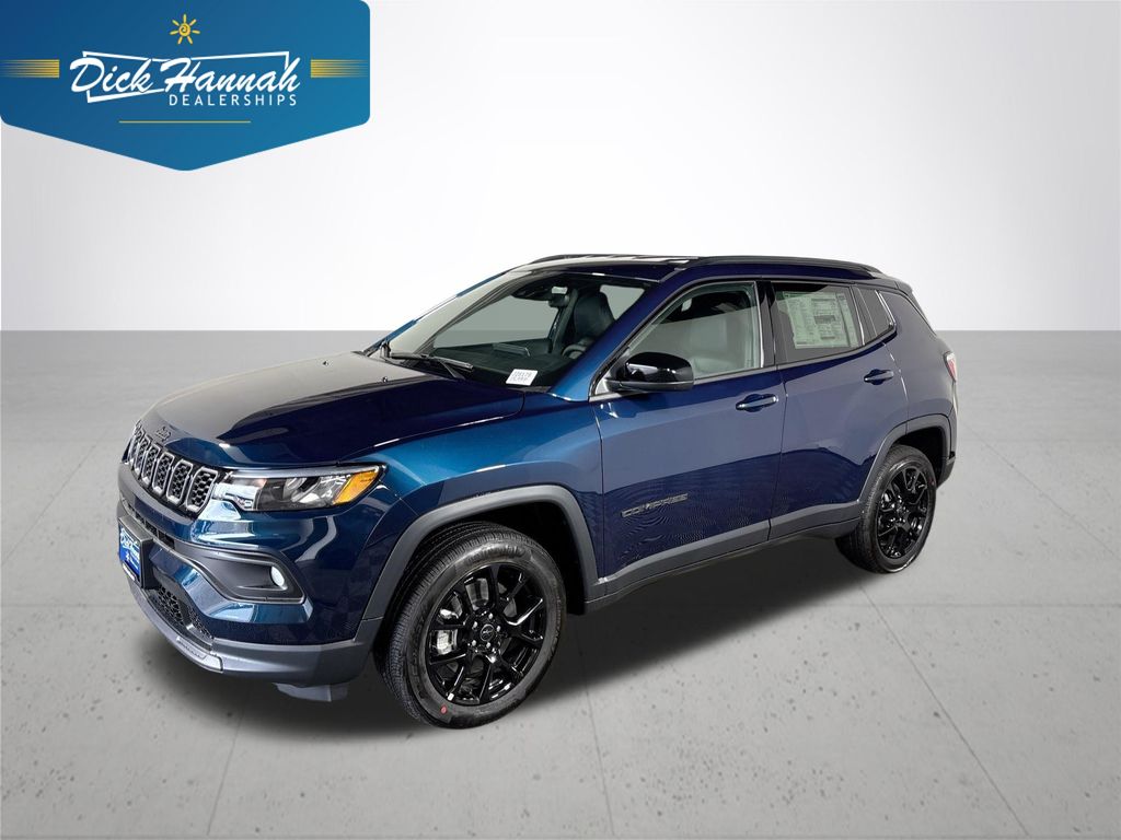 Fathom Blue Pearl Coat 2026 Jeep Compass SUV / Crossover Four-Wheel Drive 8-Speed Automatic