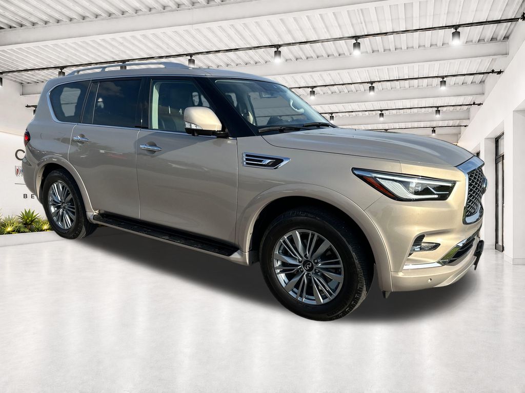 Champagne 2022 INFINITI QX80 SUV / Crossover Rear-Wheel Drive 7-Speed Automatic