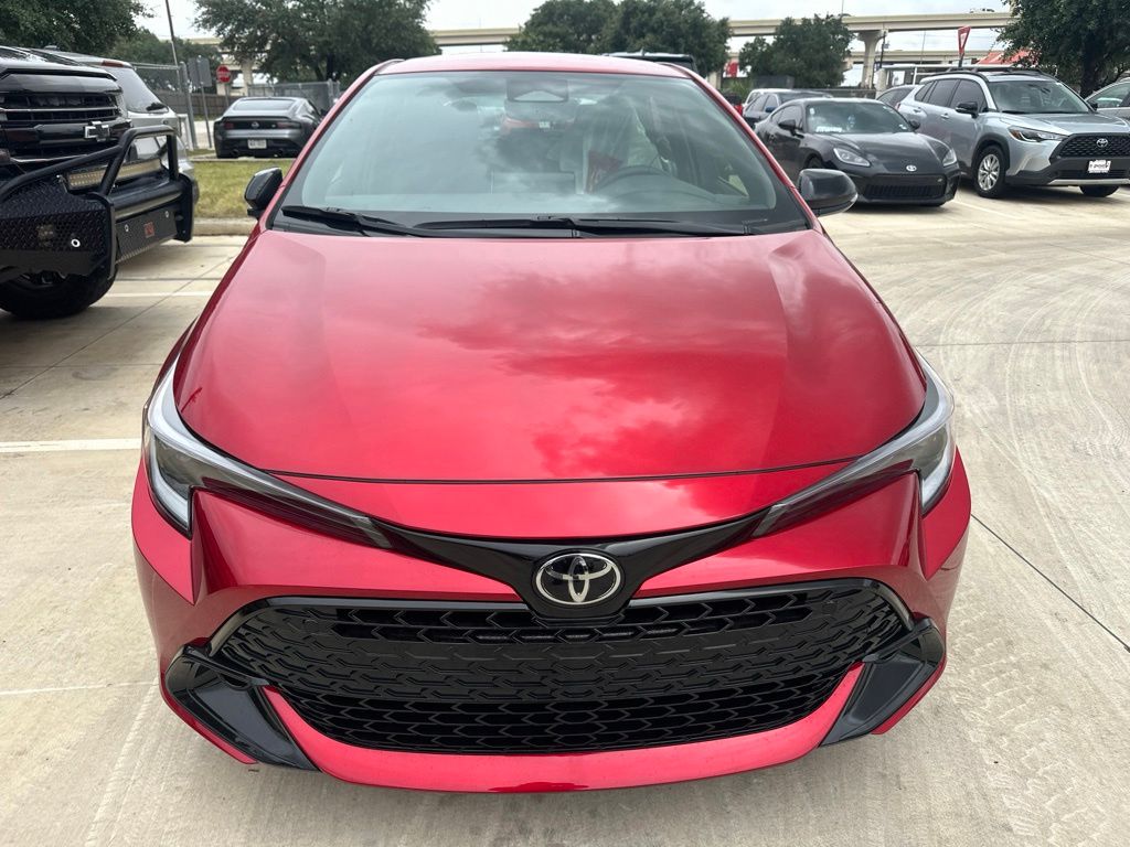 Finish Line Red 2026 Toyota Corolla Hatchback Hatchback Front-Wheel Drive Continuously Variable Transmission