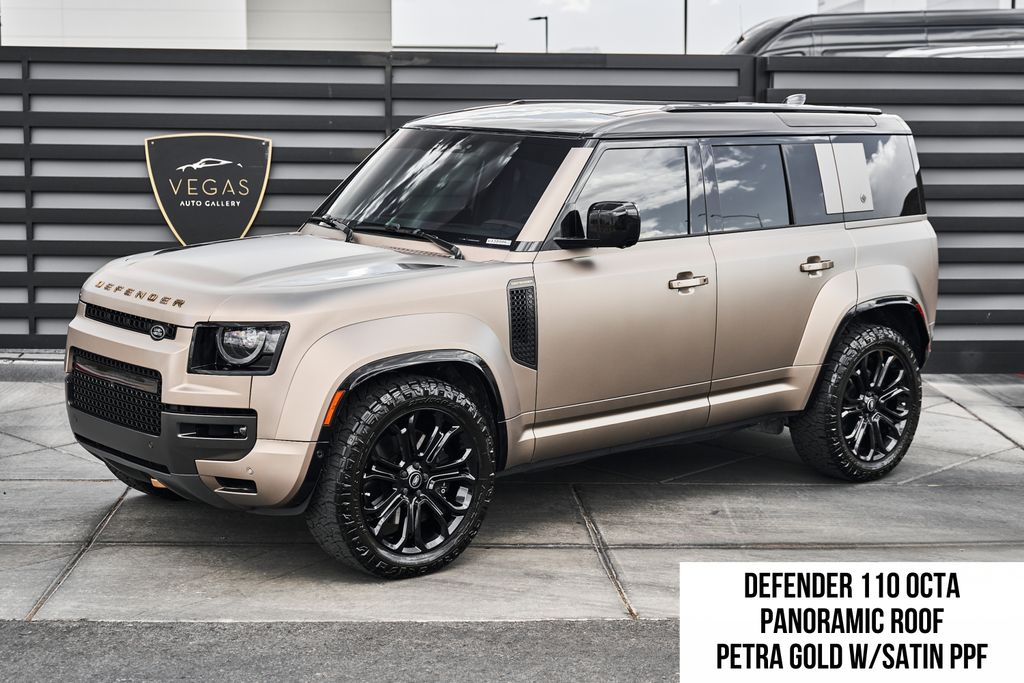 Red (Petra Copper Metallic) 2025 Land Rover Defender SUV / Crossover All-Wheel Drive 8-Speed Automatic