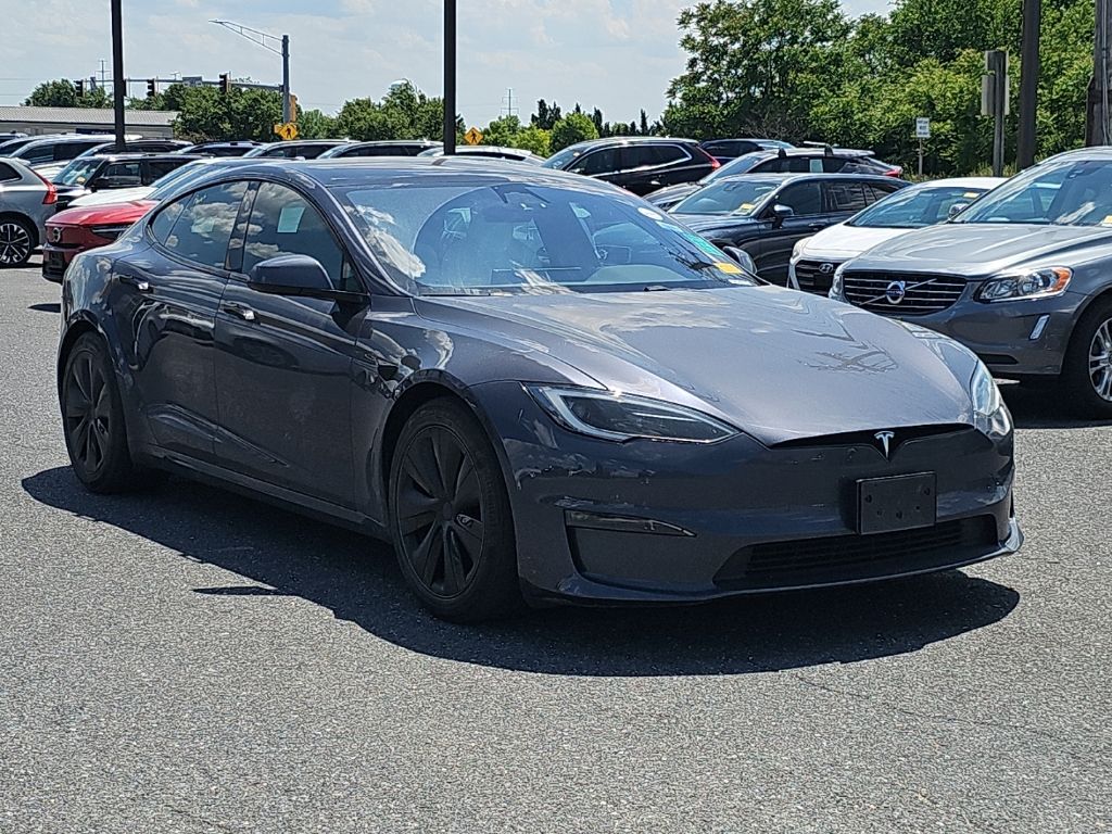 Gray 2023 Tesla Model S Standard Range AWD Sedan All-Wheel Drive 1-Speed Automatic