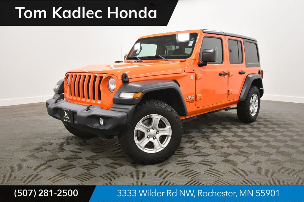 Punkn Metallic Clearcoat 2018 Jeep Wrangler SUV / Crossover Four-Wheel Drive 8-Speed Automatic