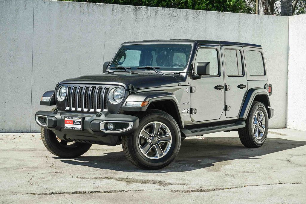 Sting-Gray Clearcoat 2020 Jeep Wrangler SUV / Crossover Four-Wheel Drive 8-Speed Automatic