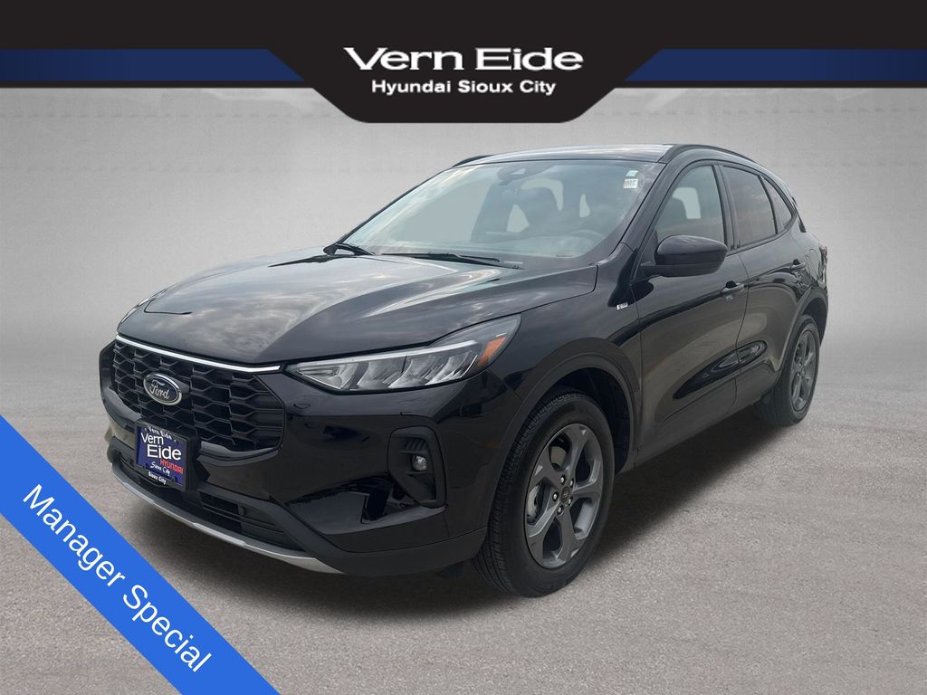 Black Metallic 2025 Ford Escape SUV / Crossover All-Wheel Drive 8-Speed Automatic