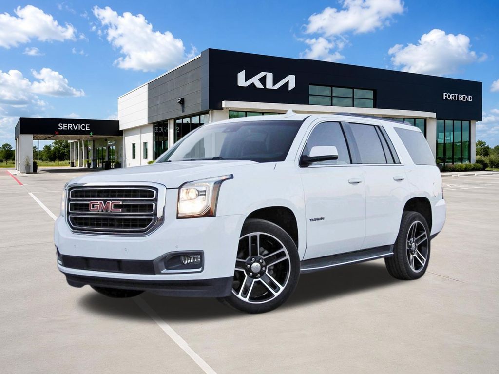 2017 GMC Yukon SLE White at EAG Ford Navasota