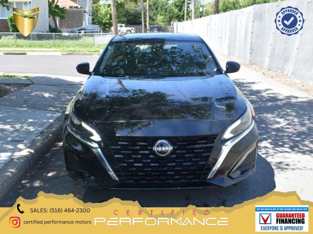 Super Black 2025 Nissan Altima Sedan Front-Wheel Drive Continuously Variable Transmission