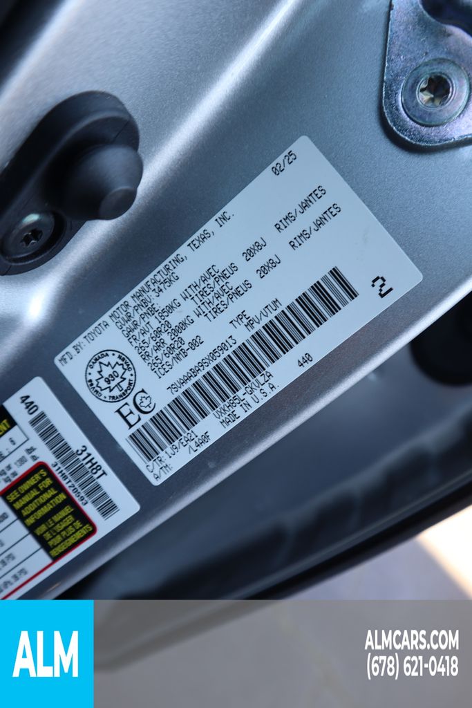 Used 2025 Silver Toyota Limited image 43