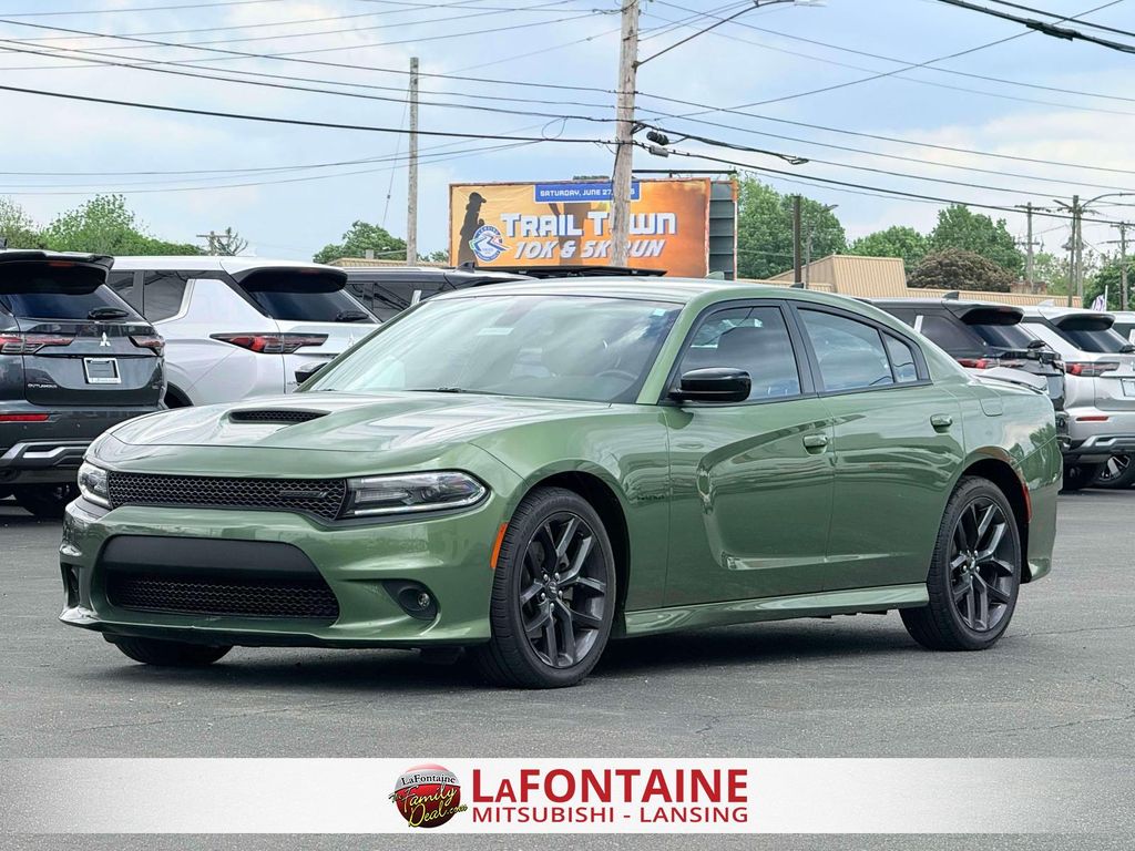 Green 2021 Dodge Charger R/T RWD Sedan Rear-Wheel Drive 8-Speed Automatic
