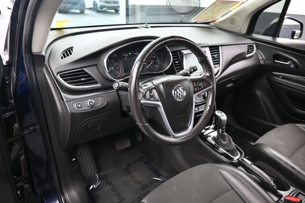 Used 2021 Dark Moon Blue Metallic Buick Preferred image 11