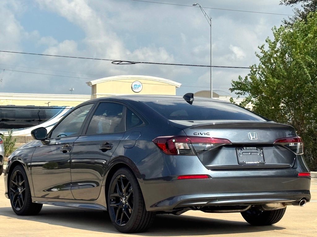 2026 Honda Civic Sport Gray at Classic Honda Galveston