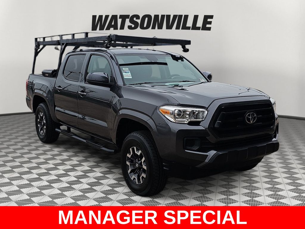 Magnetic Gray Metallic 2021 Toyota Tacoma Pickup Truck Four-Wheel Drive 6-Speed Automatic