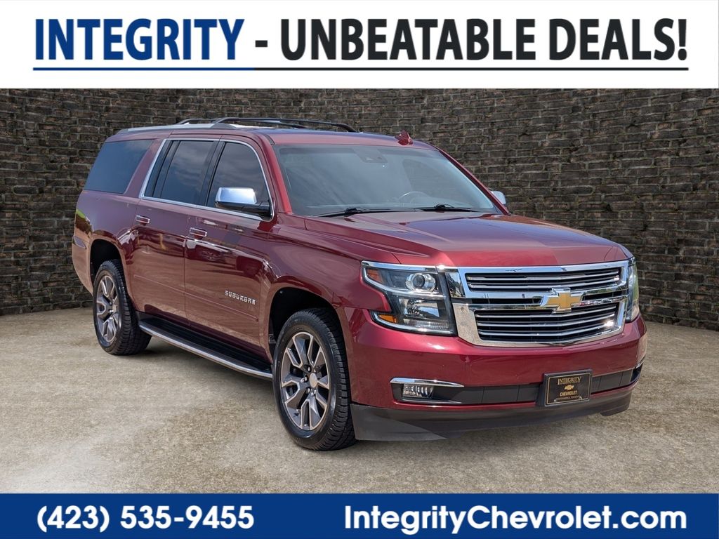 Siren Red Tintcoat 2019 Chevrolet Suburban SUV / Crossover Four-Wheel Drive 6-Speed Automatic Overdrive
