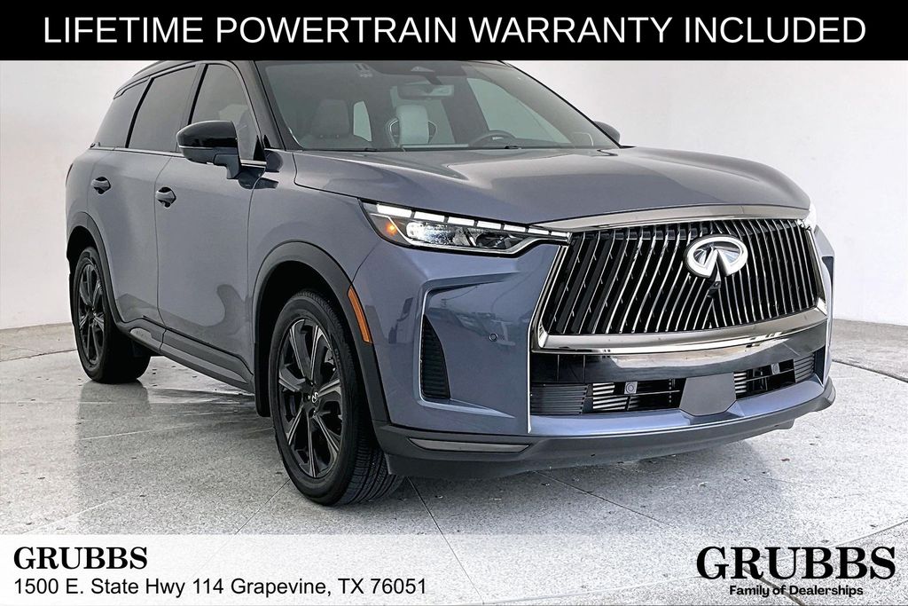 Moonbow Blue/Blk Obsidian 2026 INFINITI QX60 SUV / Crossover All-Wheel Drive 9-Speed Automatic