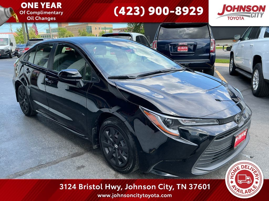 Midnight Black Metallic 2024 Toyota Corolla Sedan Front-Wheel Drive Continuously Variable Transmission