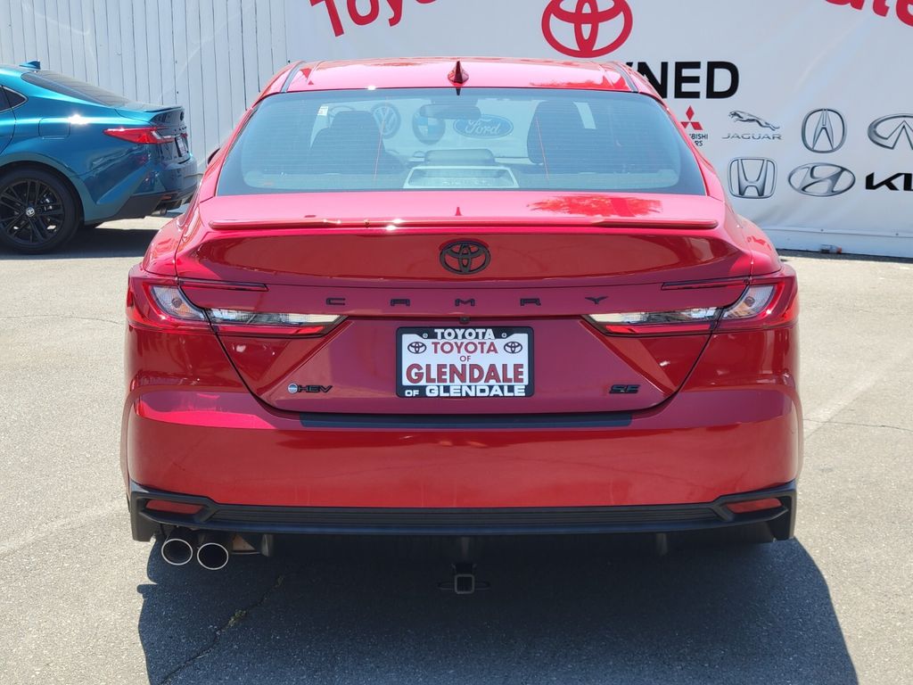 Certified Used 2025 Red Toyota SE image 6