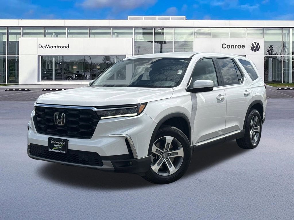 2025 Honda Pilot EX-L White at Classic Honda Galveston