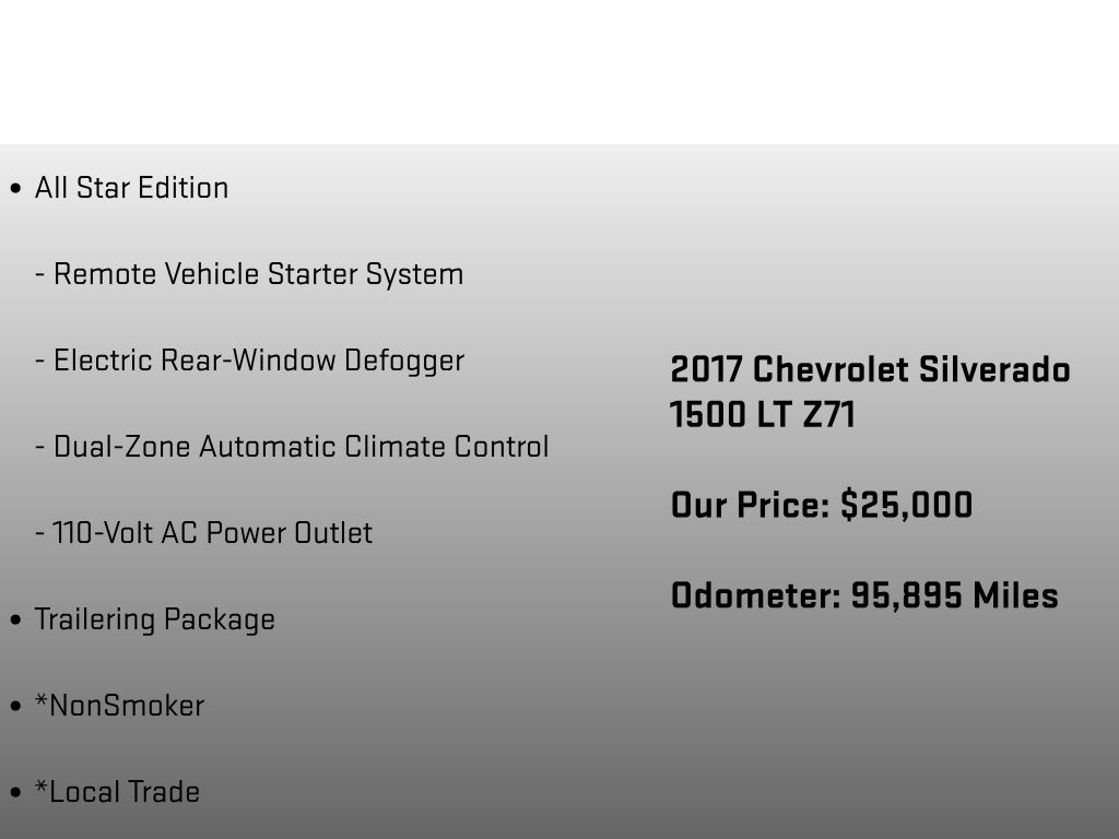 2017 Chevrolet Silverado 1500 LT Gray at Klick Lewis Buick Chevrolet