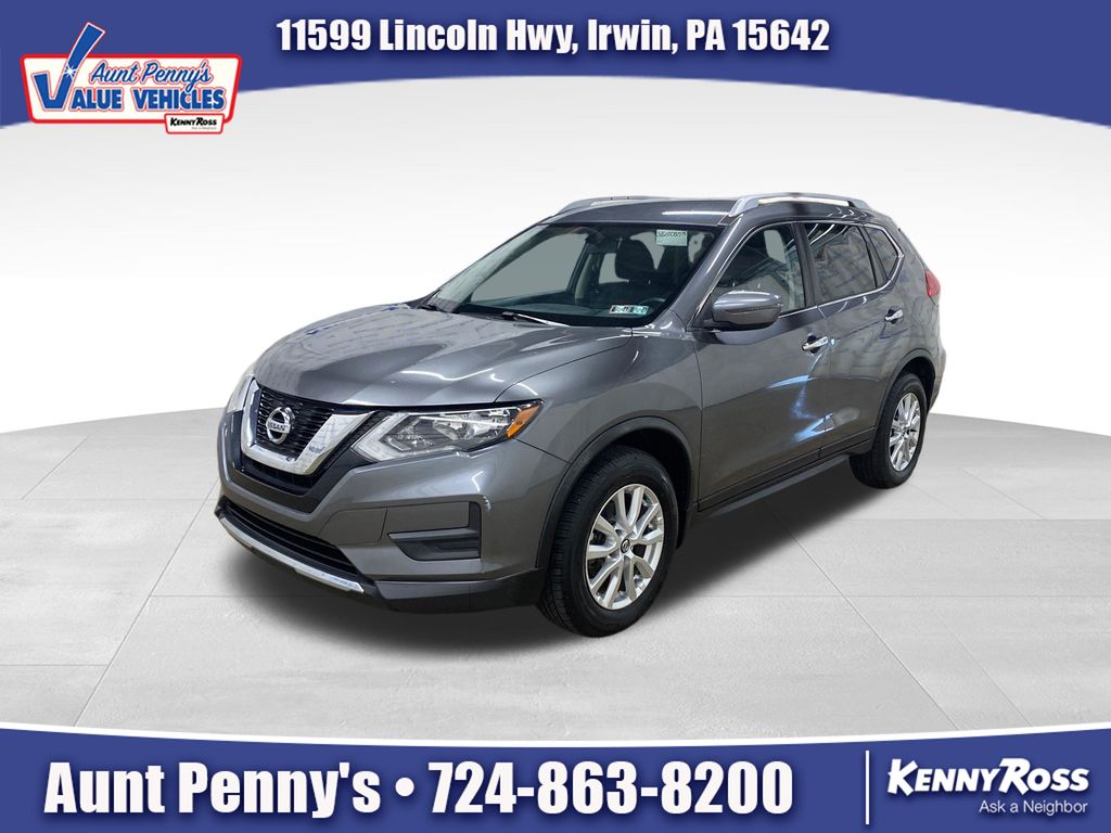 Gray (Gun Metallic) 2017 Nissan Rogue SUV / Crossover All-Wheel Drive Continuously Variable Transmission