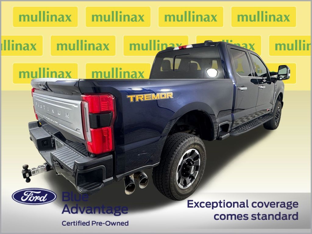 Certified Used 2024 Blue Ford Platinum image 4
