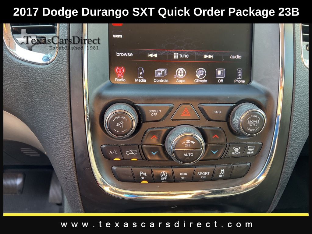 2017 Dodge Durango SXT 14