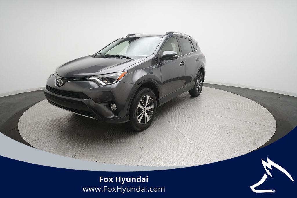 Magnetic Gray Metallic 2018 Toyota RAV4 SUV / Crossover Front-Wheel Drive 6-Speed Automatic