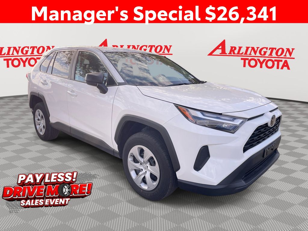 Ice Cap 2024 Toyota RAV4 SUV / Crossover All-Wheel Drive 8-Speed Automatic