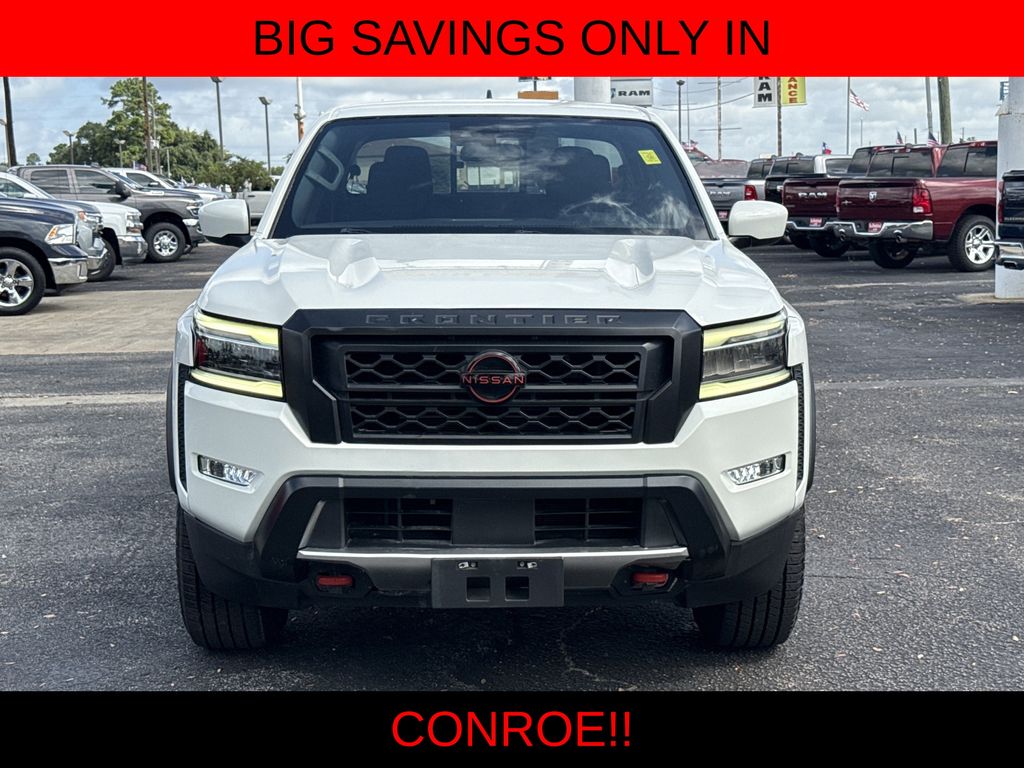 2022 Nissan Frontier PRO-X White at Central Houston Nissan