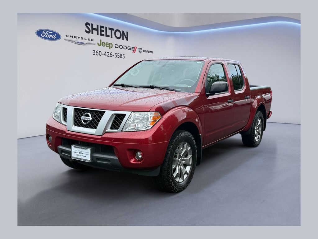 Cayenne Red Metallic 2021 Nissan Frontier Pickup Truck Four-Wheel Drive 9-Speed Automatic