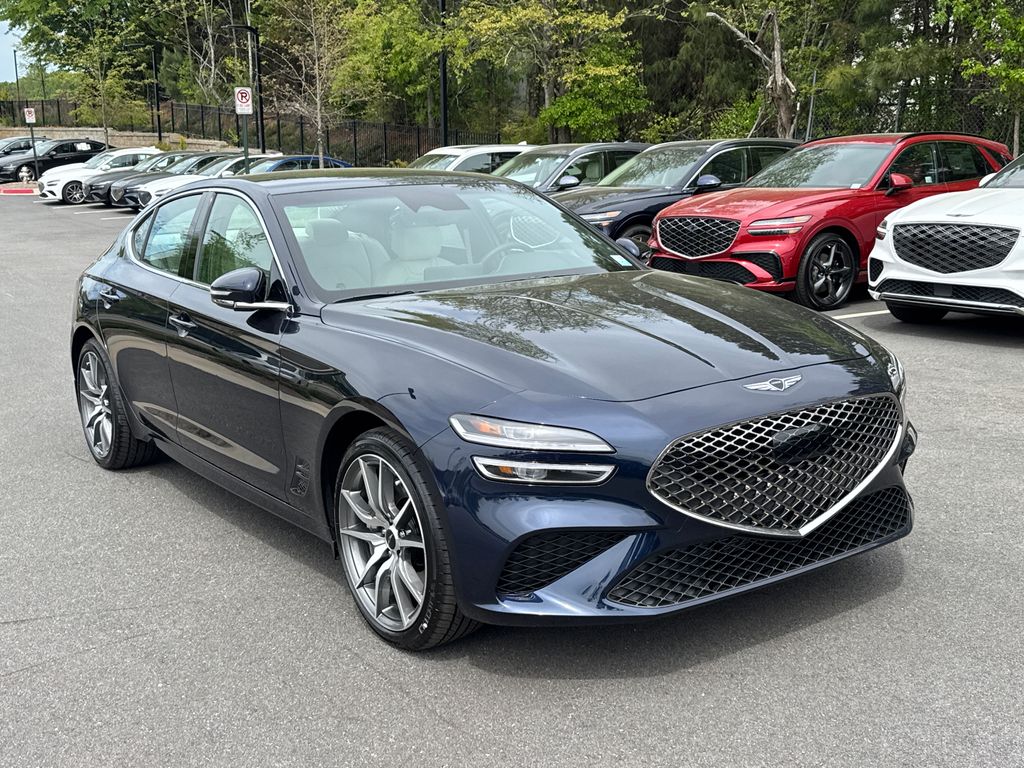 Capri Blue 2026 Genesis G70 2.5T Standard RWD Sedan Rear-Wheel Drive 8-Speed Automatic