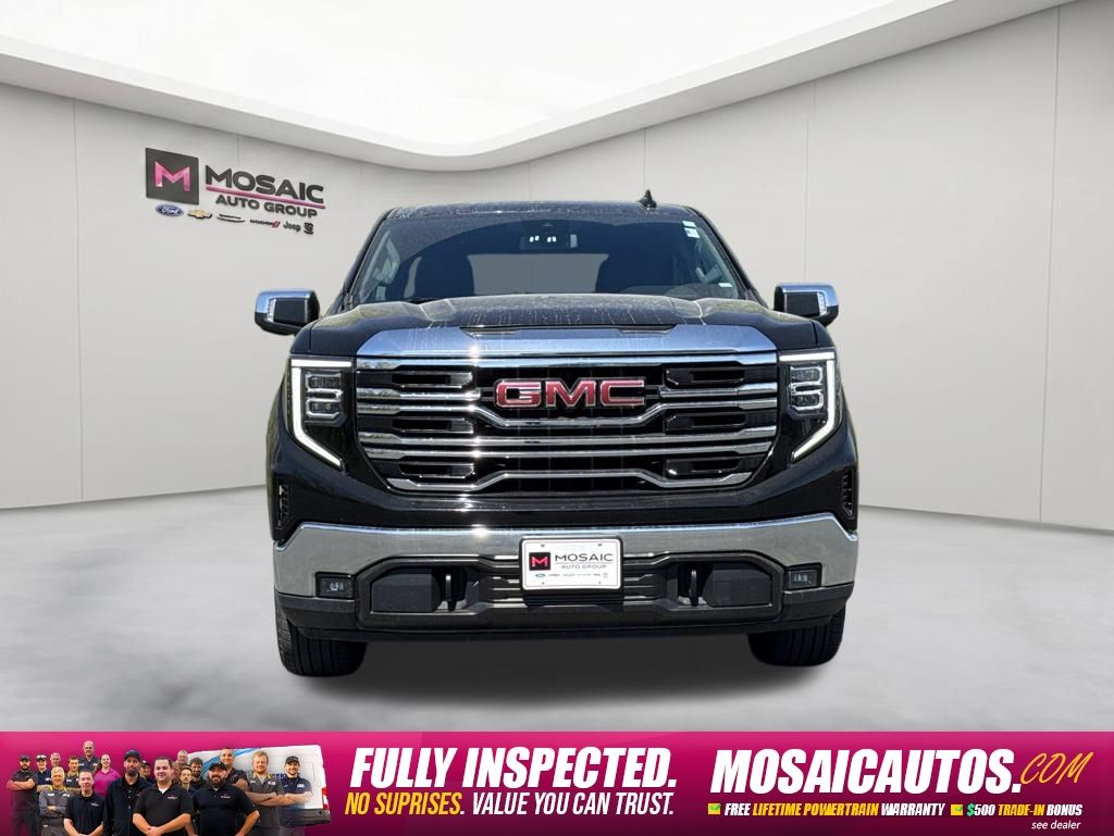 Used 2025 GMC Sierra 1500 SLT with VIN 1GTUUDED1SZ244814 for sale in Zumbrota, Minnesota