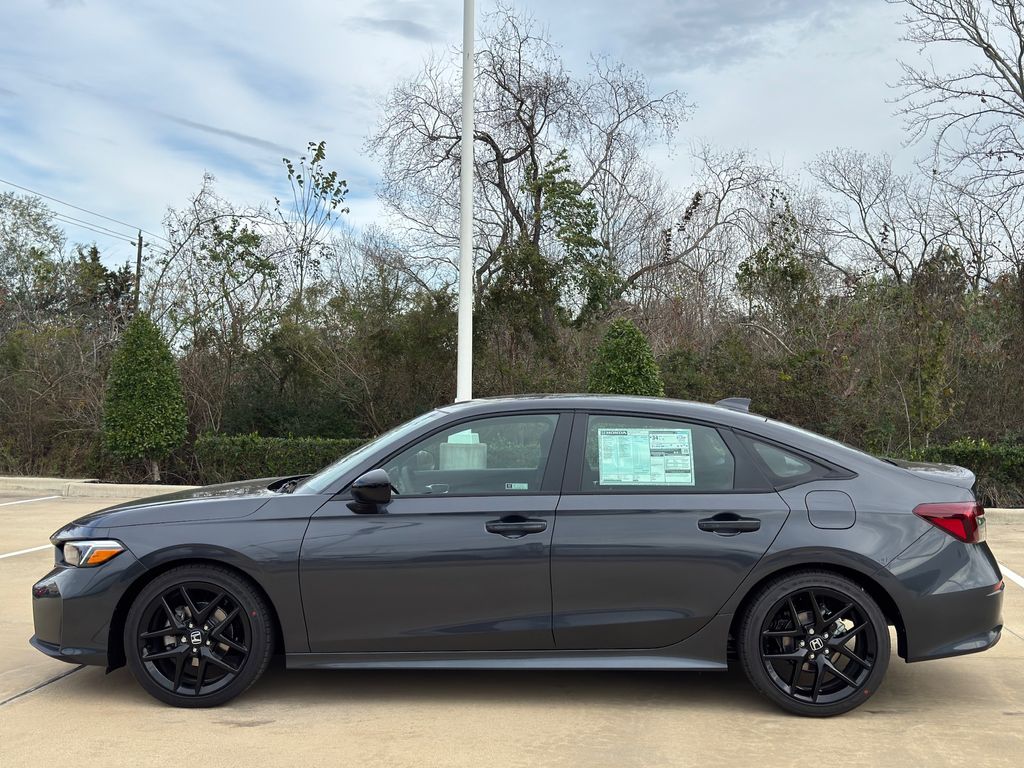 2026 Honda Civic Sport Gray at Classic Honda Galveston