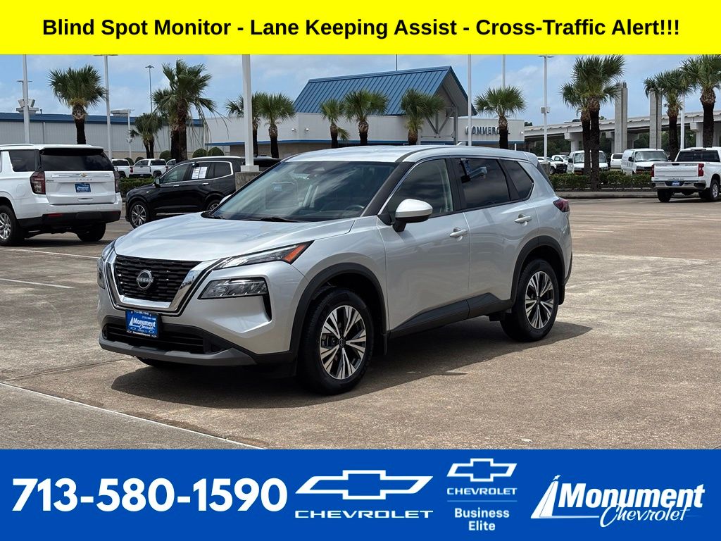 Brilliant Silver Metallic 2023 Nissan Rogue SUV / Crossover Front-Wheel Drive Continuously Variable Transmission