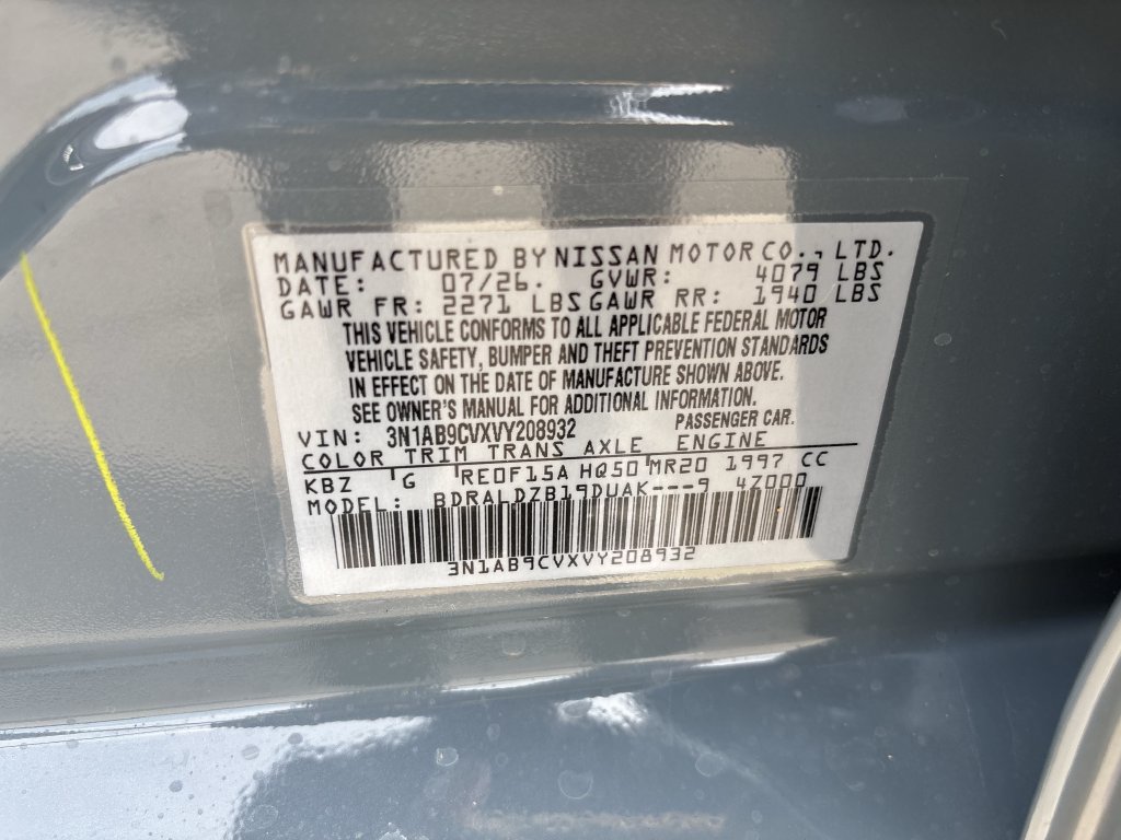 New 2027 Nissan Sentra Sedan