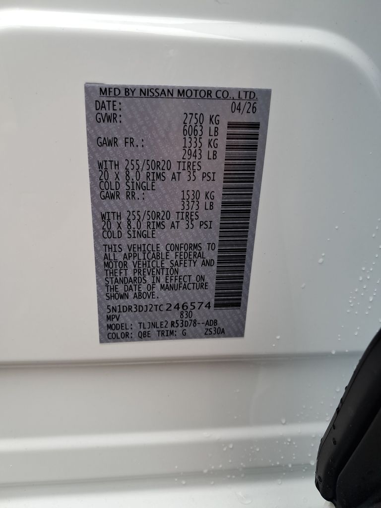 2026 Nissan Pathfinder Platinum White at South Hills Kia