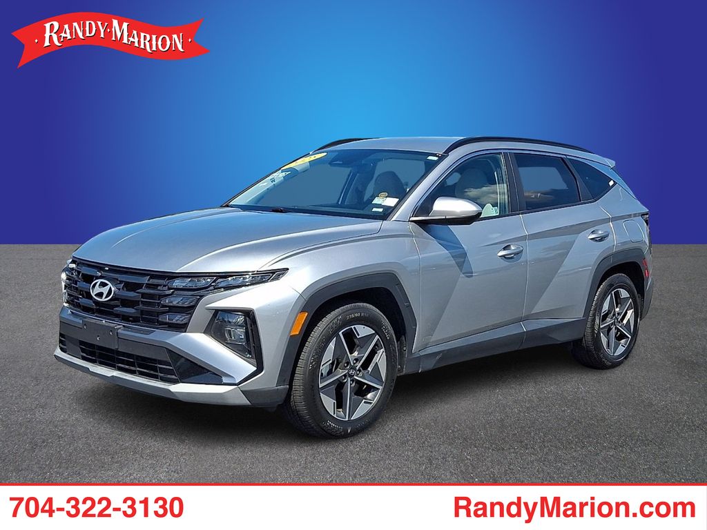 Shimmering Silver 2025 Hyundai Tucson SUV / Crossover Front-Wheel Drive 8-Speed Automatic