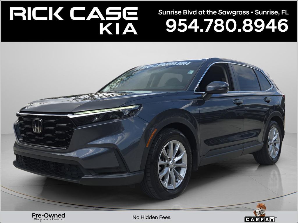 Meteorite Gray Metallic 2024 Honda CR-V SUV / Crossover Front-Wheel Drive Continuously Variable Transmission