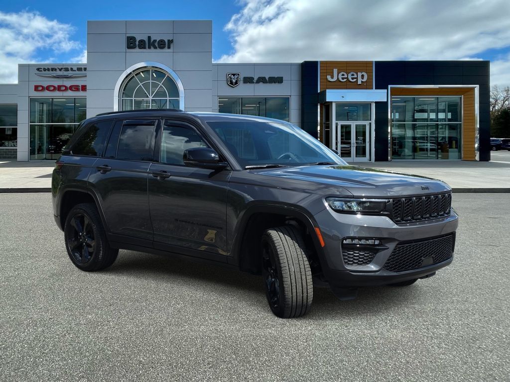 Baltic Gray Metallic Clearcoat 2025 Jeep Grand Cherokee SUV / Crossover Four-Wheel Drive 8-Speed Automatic