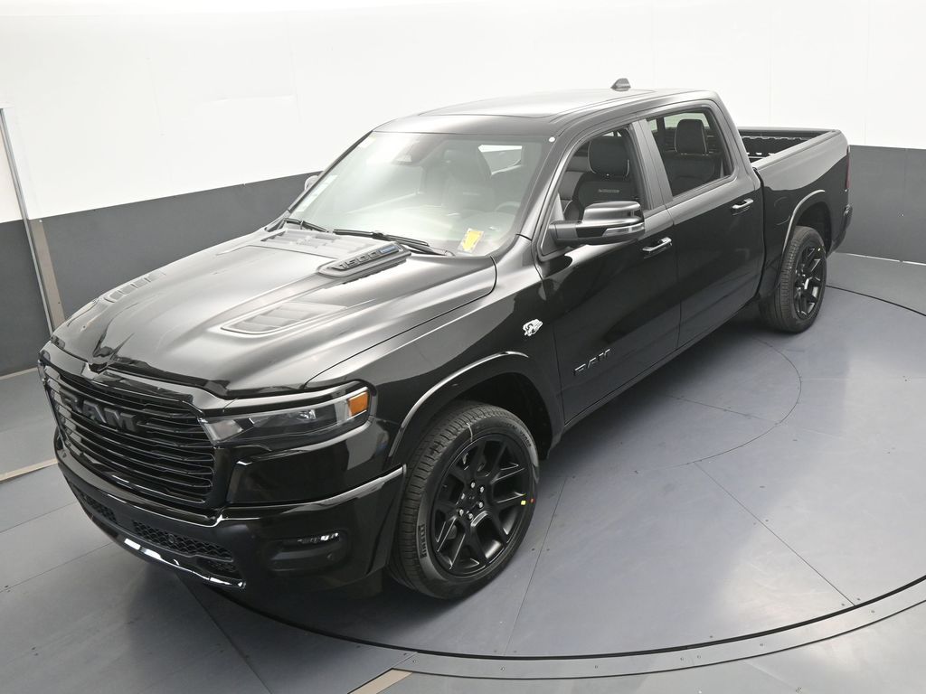 New 2026 Diamond Black Crystal Pearlcoat Ram Laramie image 45