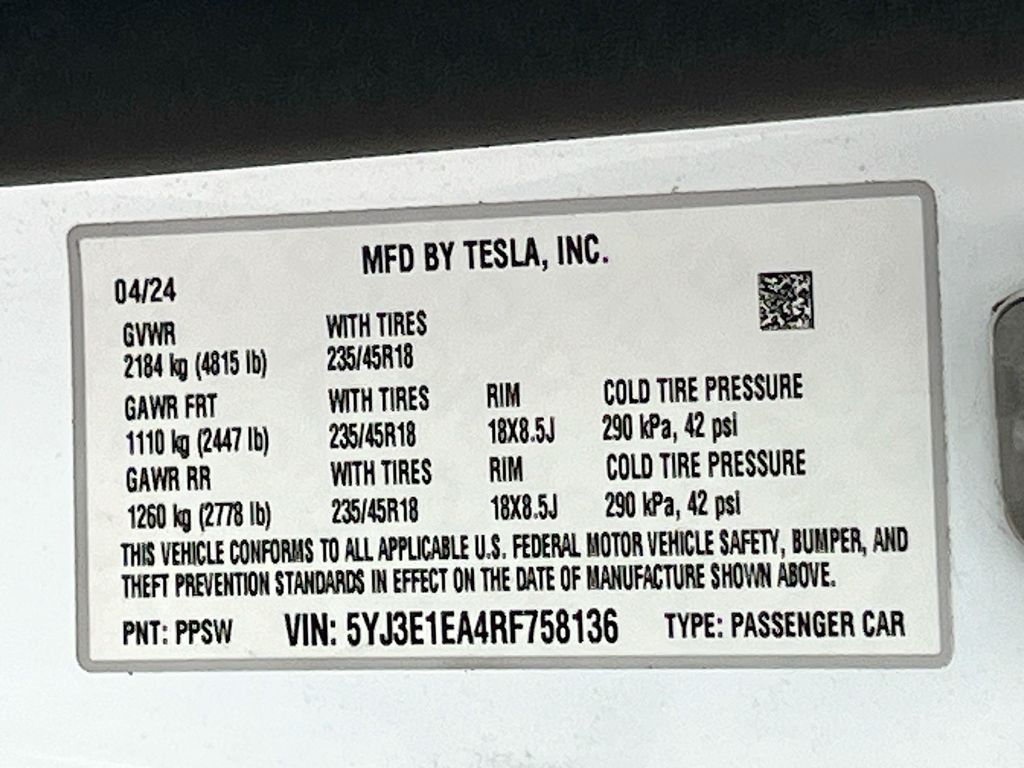 2024 Tesla Model 3 Base White at Ultimate Motorsports