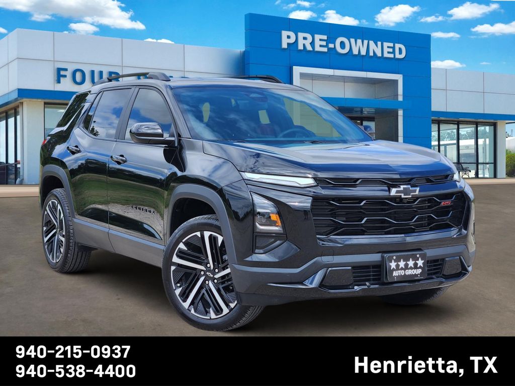 Mosaic Black Metallic 2026 Chevrolet Equinox SUV / Crossover Front-Wheel Drive Continuously Variable Transmission