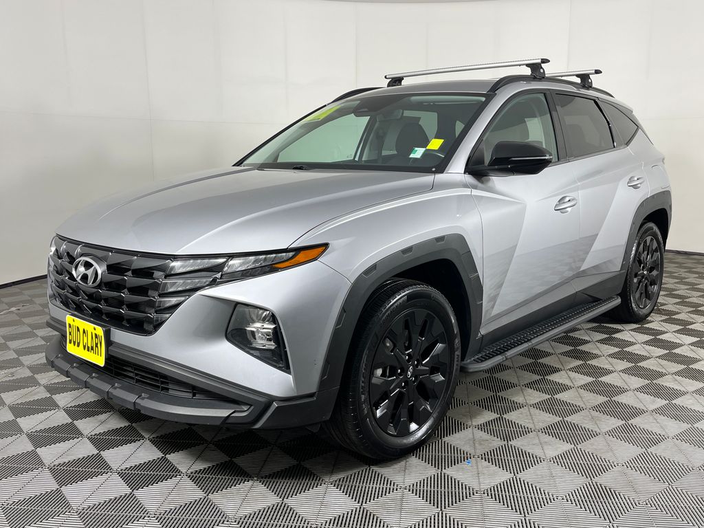 Shimmering Silver 2022 Hyundai Tucson XRT AWD SUV / Crossover All-Wheel Drive 8-Speed Automatic