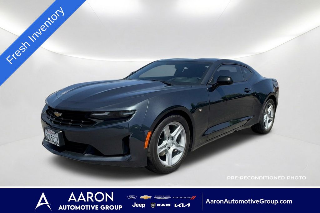 Shadow Gray Metallic 2022 Chevrolet Camaro Coupe Rear-Wheel Drive 8-Speed Automatic