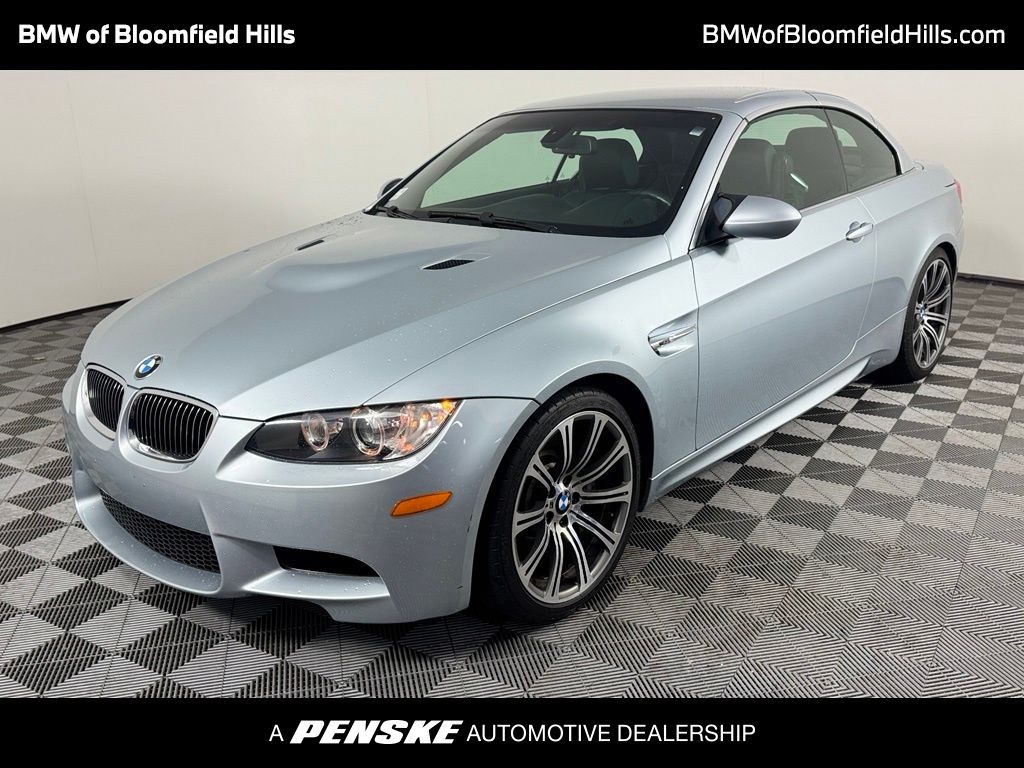 Silverstone Metallic 2008 BMW M3 Convertible Rear-Wheel Drive 6-Speed Manual